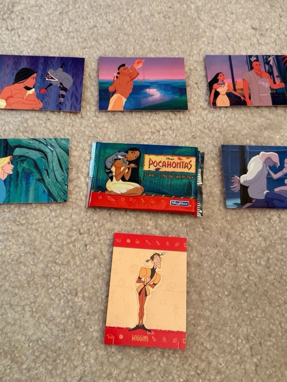 Disney’s Pocahontas Trading Cards